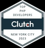 Clutch awarded Mobikasa as Top PHP Developers 2023 in New York City