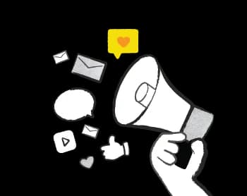 Icon symbolizing the Communication phase with meetings, task discussions, and project management